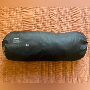 REI Passage 1 One Person Tent in Dark Green